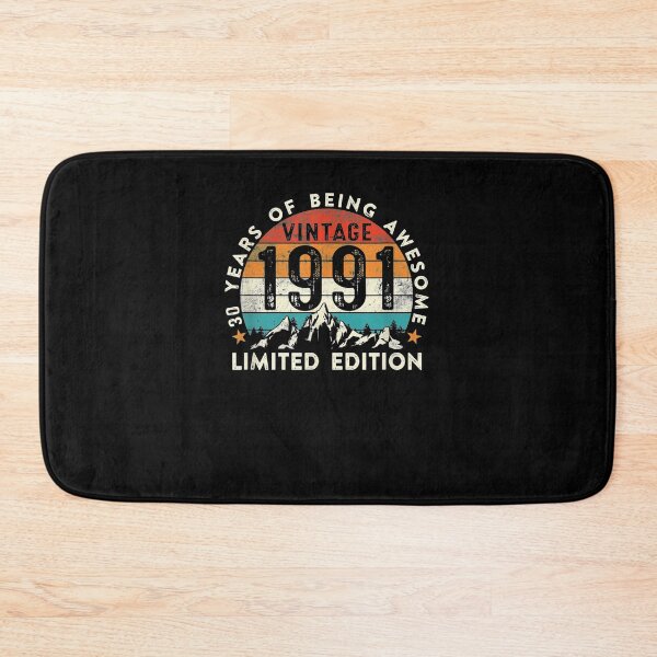 Item preview, 30th Birthday Vintage 1991 30 Years Old Retro Gift Men Women designed and sold by lolahomya.
