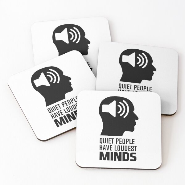Item preview, Quiet People Have Loudest Mind designed and sold by Andantino.