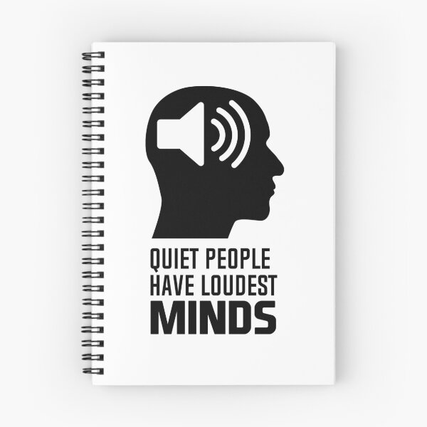 Item preview, Quiet People Have Loudest Mind designed and sold by Andantino.