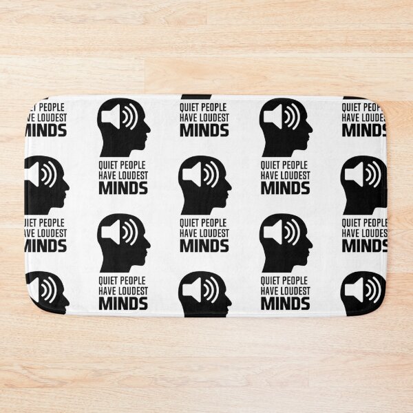 Item preview, Quiet People Have Loudest Mind designed and sold by Andantino.