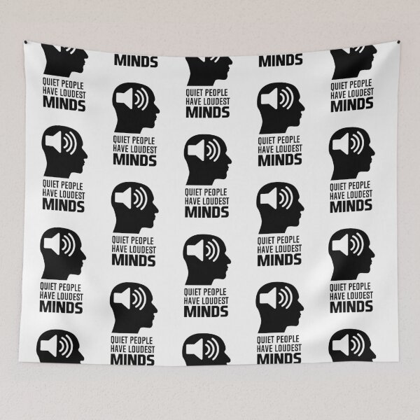Item preview, Quiet People Have Loudest Mind designed and sold by Andantino.