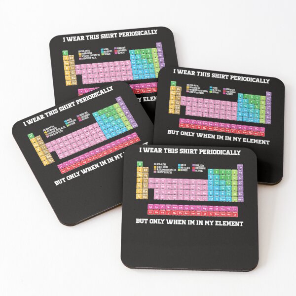 Item preview, Chemistry Word Game I Wear This Periodically designed and sold by KendraHenke.