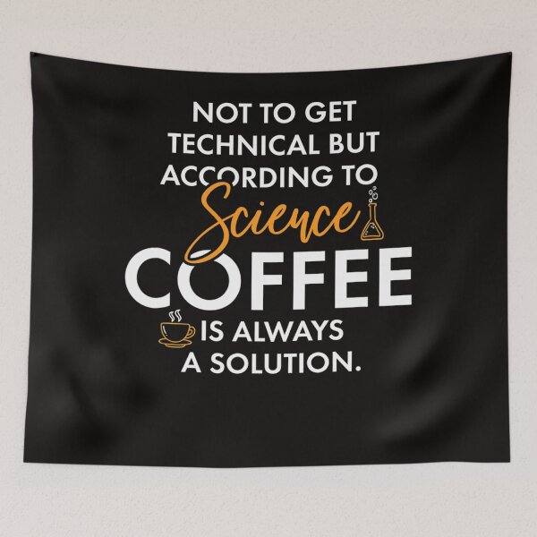 Item preview, CoffeeScienceScientific Chemistry Gift Tee designed and sold by KendraHenke.