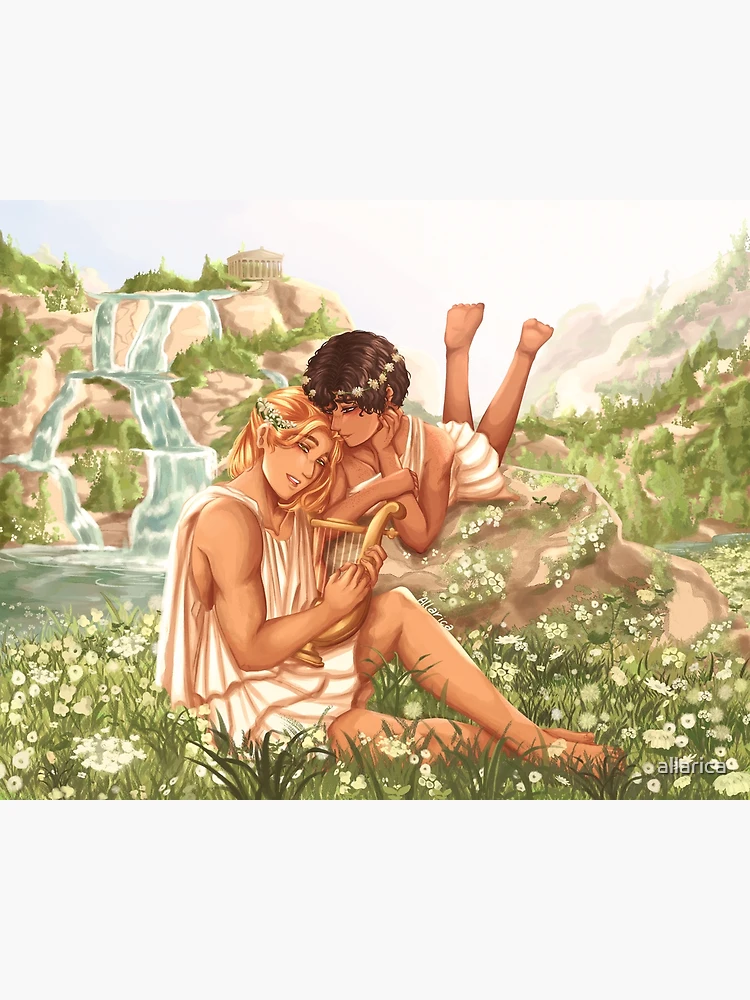 Patroclus and Achilles painting