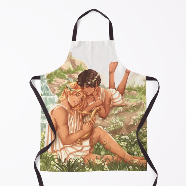 Item preview, Patroclus and Achilles painting designed and sold by allarica.