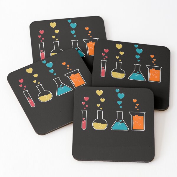Item preview, Cute Chemistry Hearts Science Valentines Gift Nerd designed and sold by KendraHenke.