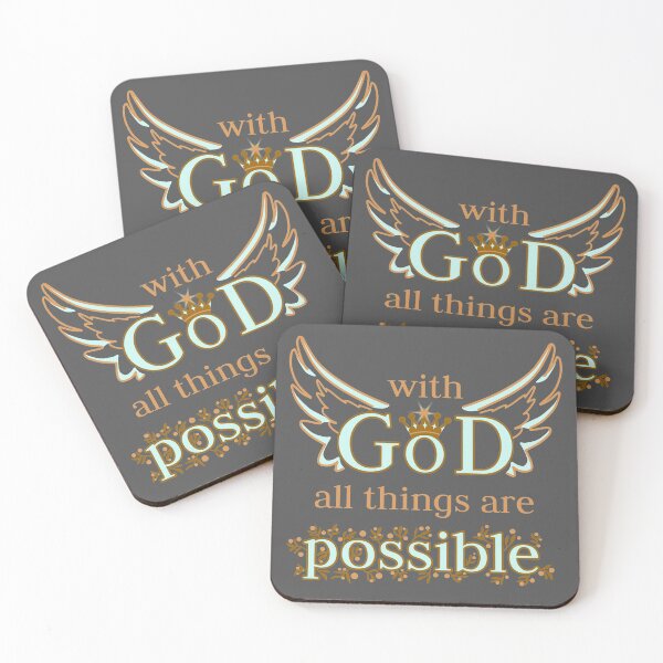 Item preview, With God all things are possible designed and sold by benznest.