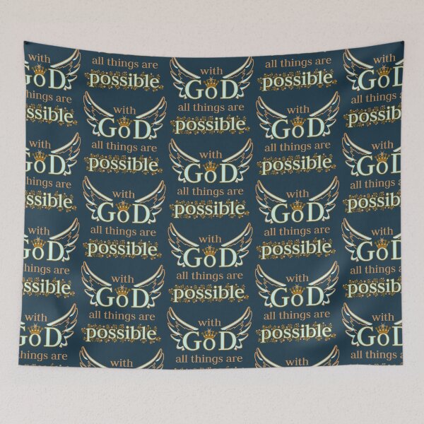 Item preview, With God all things are possible designed and sold by benznest.