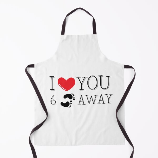 Item preview, I Love You Six Feet Away designed and sold by JaunzemsR.