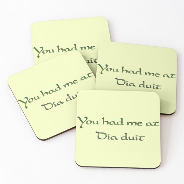 Item preview, You had me at hello in Irish Gaelic designed and sold by aginlow.