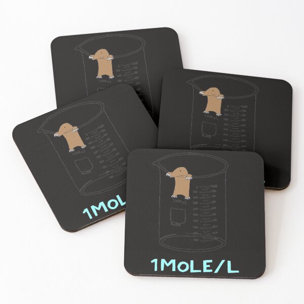 Item preview, Cute One Mole Per Liter Chemistry Avogadros Day designed and sold by KendraHenke.