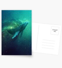 Cosmic Whale Postcards