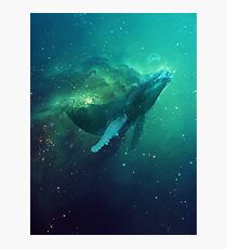 Lámina fotográfica Ballena cósmica