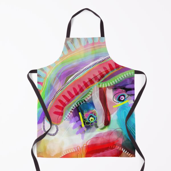 Item preview, Colourful, Bright, Fun Abstract Face designed and sold by Tamara-Marie.