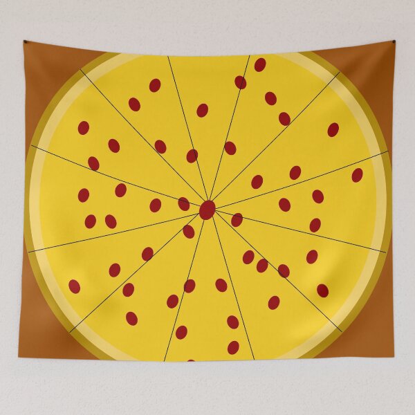 Item preview, Sliced Pepperoni Pizza Clipart designed and sold by toddbrooney.