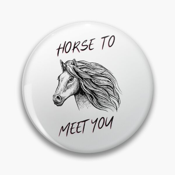 Item preview, Horse to meet you designed and sold by HasnaanMohsin.