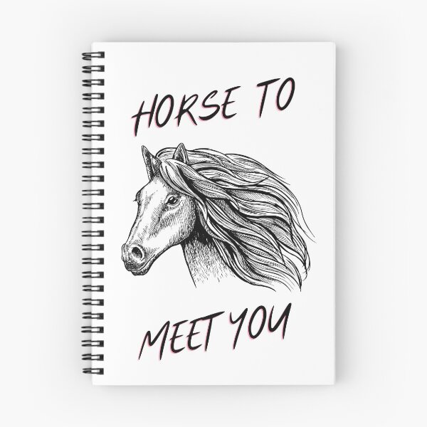 Item preview, Horse to meet you designed and sold by HasnaanMohsin.