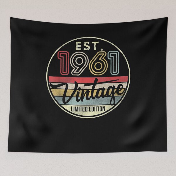 Item preview, Est 1961 Vintage 1961 Limited Edition 60th Birthday designed and sold by ninapfvu.
