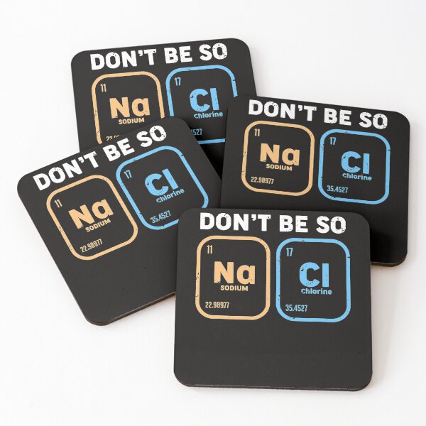 Item preview, Don't be so salty funny chemistry designed and sold by KendraHenke.