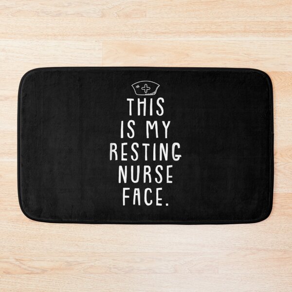Item preview, Resting Nurse Face Funny Registered Rn Nurse Student Gift designed and sold by ninapfvu.