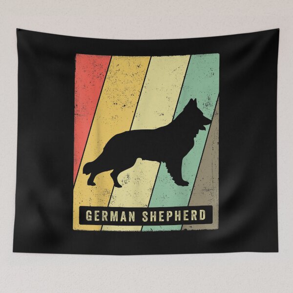 Item preview, German Shepherd Dog Retro Vintage Gift designed and sold by ninapfvu.