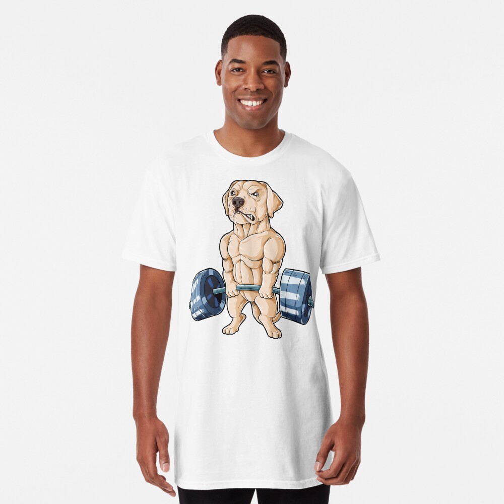 Labrador Weightlifting Shirt for Men Women Boys Girls Kids Dog Lover Gifts  Greeting Card for Sale by LiqueGifts