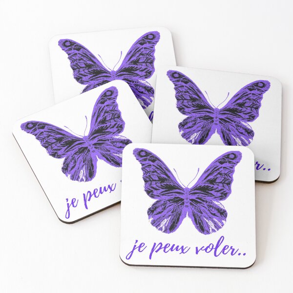 Item preview, Puedo volar - regalos populares del tema de los amantes de las citas en francés (blanco) designed and sold by RebelliousRosee.