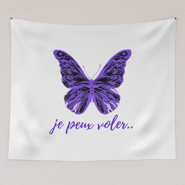 Item preview, I can fly - popular french quotes lovers theme gifts (white) designed and sold by RebelliousRosee.