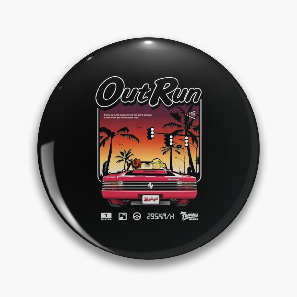 Item preview, Out Run Retro Vintage Arcade Gaming Shirt designed and sold by kimchi446.