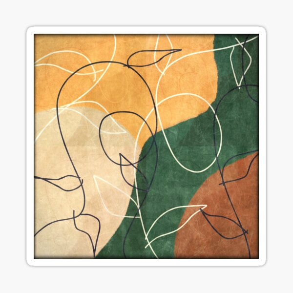 "Vines" Sticker by bricabracart Redbubble