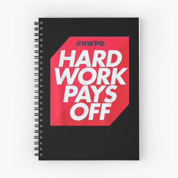 Item preview, Hwpo Hard Work Pays Off Motivational Theme designed and sold by ninapfvu.