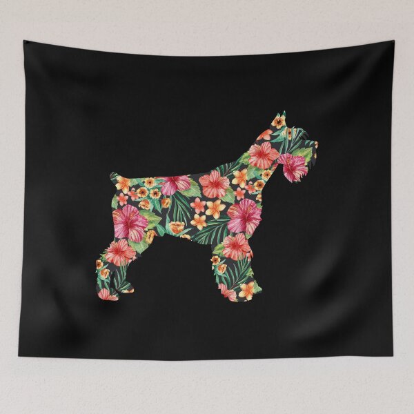 Item preview, Schnauzer Flower Shirt for Men Women Boys Girls Kids Dog Lover Gifts designed and sold by LiqueGifts.