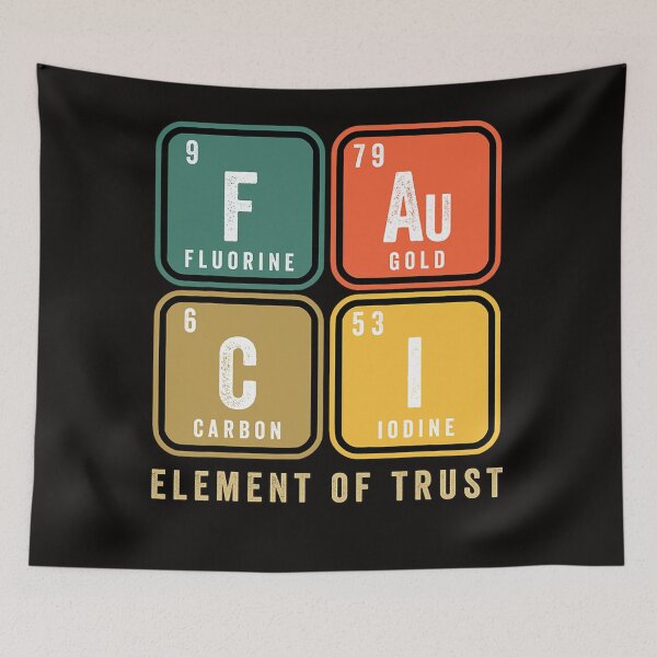 Item preview, Fauci We Trust In Dr Fauci Chemistry Science Retro Vintage designed and sold by KendraHenke.