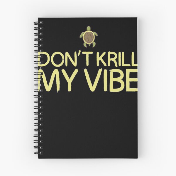 Item preview, Don’t krill my vibe desgin for a turtle lover designed and sold by ChristopherIBK.