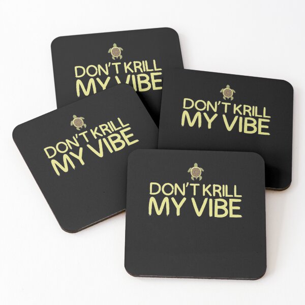 Item preview, Don’t krill my vibe desgin for a turtle lover designed and sold by ChristopherIBK.