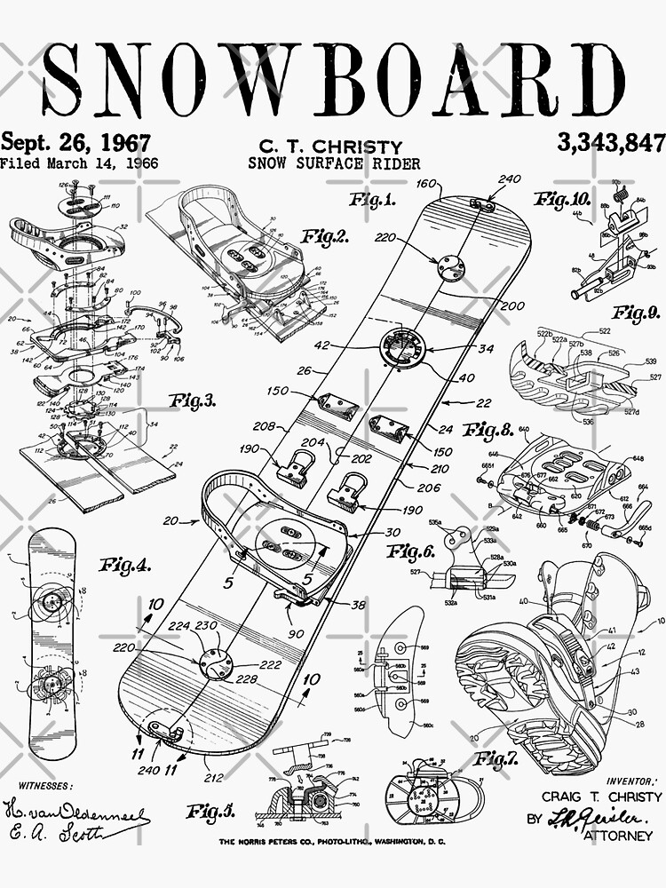 Car Automotive Painter Paint Spray Gun Vintage Patent Print Sticker for  Sale by GrandeDuc