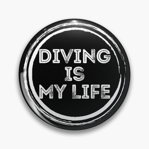 Item preview, Diving Is My Life designed and sold by StudioAquaLumos.