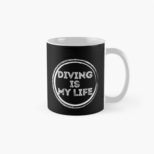 Item preview, Diving Is My Life designed and sold by StudioAquaLumos.