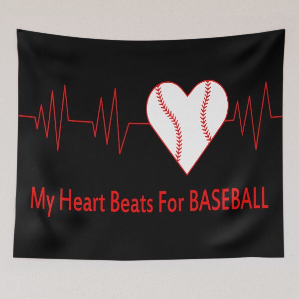 Item preview, My heart beats for baseball designed and sold by Astralia.
