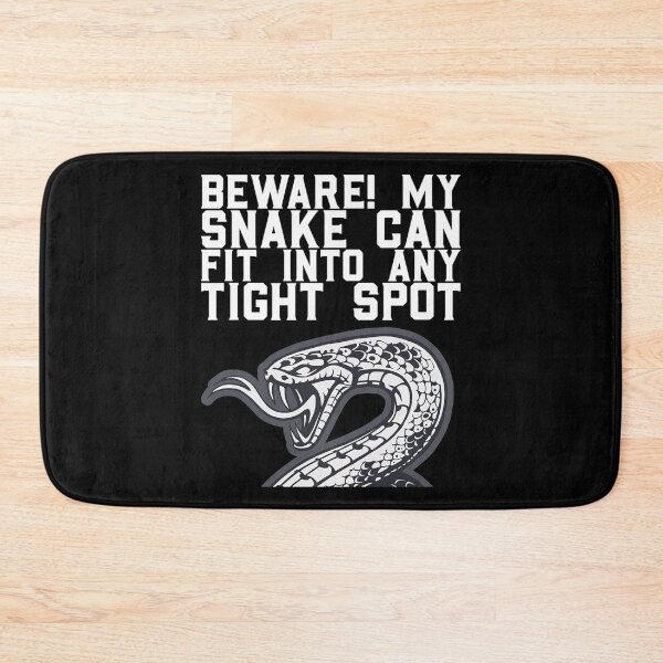 Item preview, Beware! my snake can fit into any tight spot  designed and sold by ChristopherIBK.