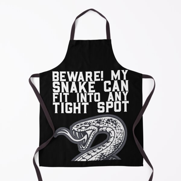 Item preview, Beware! my snake can fit into any tight spot designed and sold by ChristopherIBK.