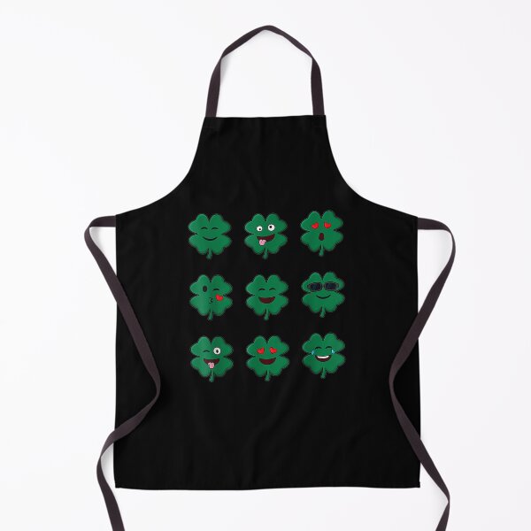 Item preview, Clover Emojis St Patricks Day Emoticons Boys Girls Kids designed and sold by ninapfvu.