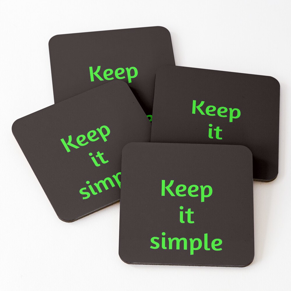 Item preview, Coasters (Set of 4) designed and sold by Textbubble.