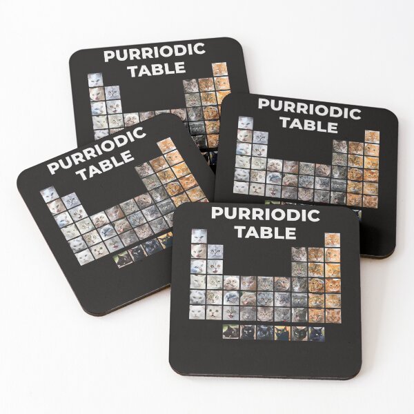 Item preview, Funny Cat Chemistry Pun Periodic Table Gift For Men Women designed and sold by KendraHenke.