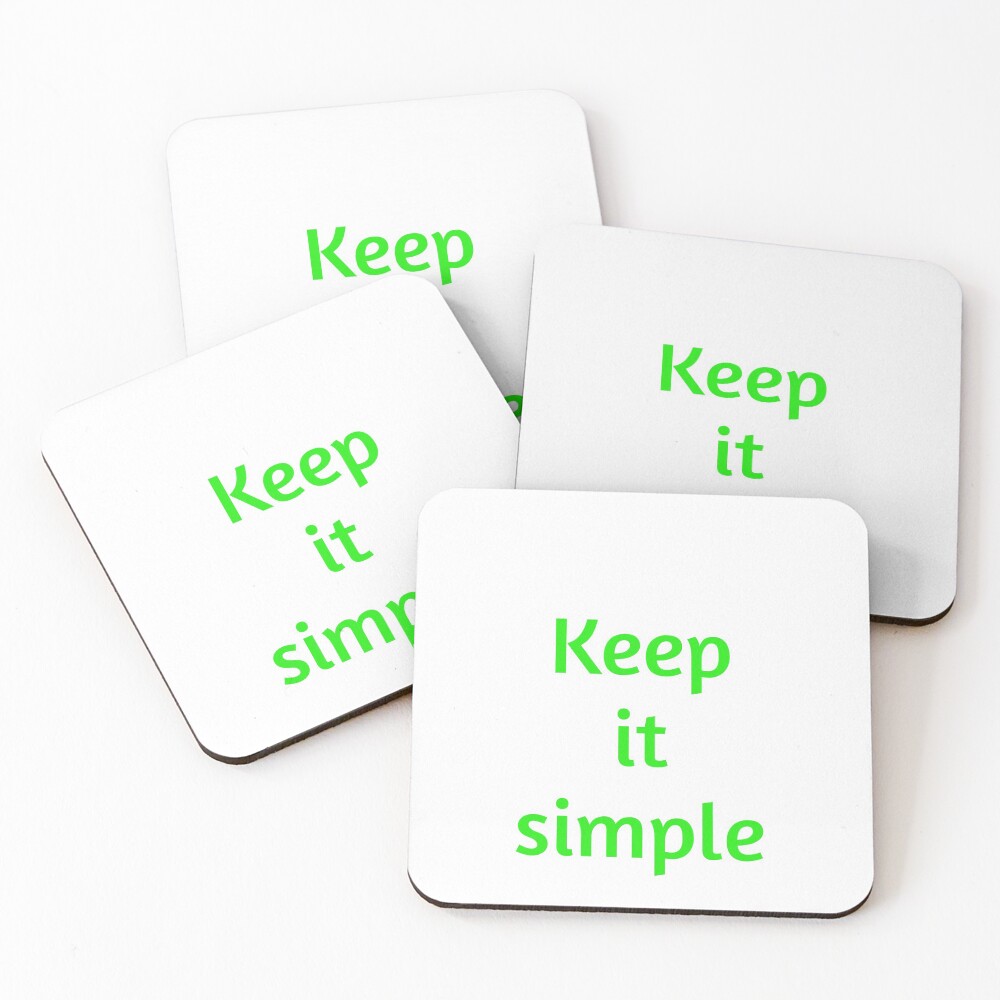 Item preview, Coasters (Set of 4) designed and sold by Textbubble.
