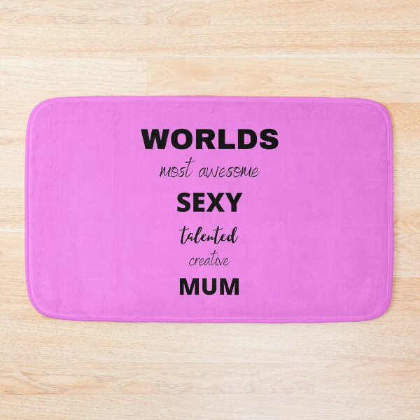 Item preview, Awesome, sexy, talented mum t-shirt.  designed and sold by NinjaPug.