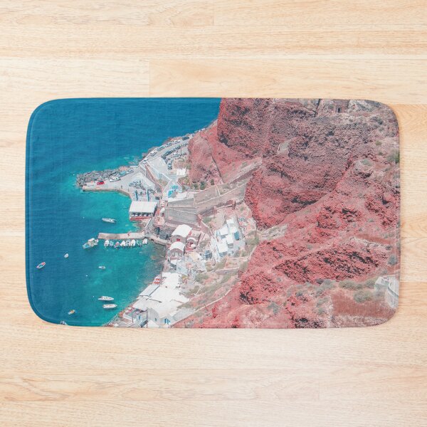 Item preview, Santorini cliff, beach, sea designed and sold by ArnitaArnita.
