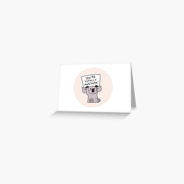 Item preview, Totally Awesome Koala designed and sold by rscottdraws.