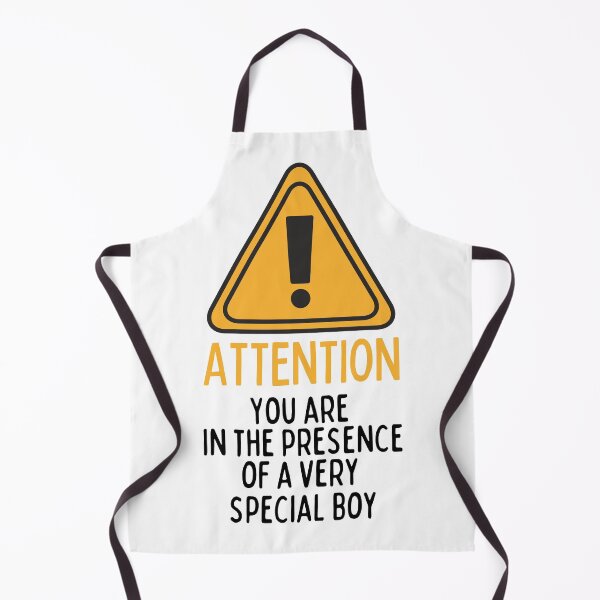 Item preview, Attention! You Are In The Presence Of A Very Special Boy Dark Triangle Design designed and sold by SweetAndSpice.