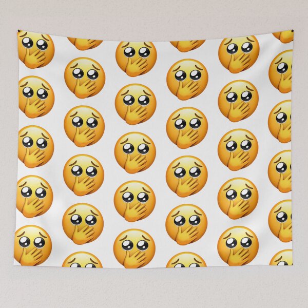 Item preview, NEW EMOJI - Pleading, Sad and Shocked Face Emoji designed and sold by SolidOFFMerch.